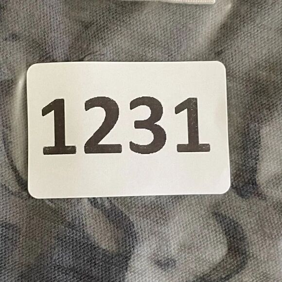 Victorias Secret Pink I Hate Running Graphic Tank Black Grey Aztec Green L #1231 - Picture 11 of 11